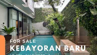 For Sale rumah Premium di Kebayoran Baru, Jakarta Selatan - LT 521m²