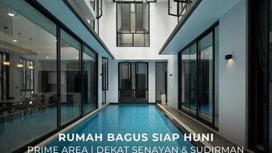 Rumah Prestisius di Kawasan Kebayoran Baru, Jakarta Selatan, LB 500m², Harga 22,9 Miliar