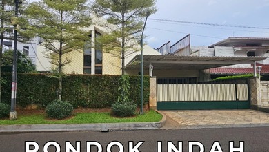 Kesempatan Eksklusif, rumah Prestisius di Pondok Indah, Jakarta Selatan, LB 350m²