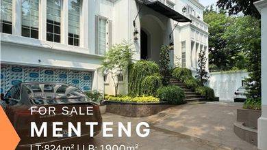 Jual Rumah Baru di Menteng, Jakarta Pusat LT 824 m2
