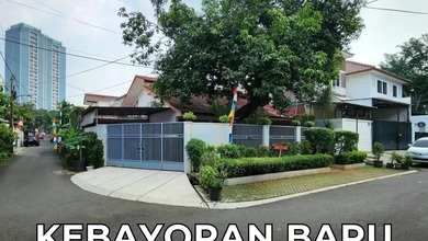 Jual Rumah Siap Tinggal area Kebayoran Baru, Jakarta Selatan, LT 246 m2