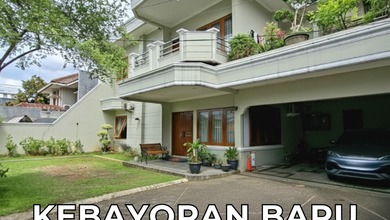 Penawaran Langka, rumah Mewah di Kebayoran Baru, Jakarta Selatan, LB 650m²