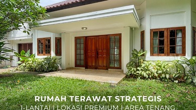 Penawaran Eksklusif, rumah Mewah di Kebayoran Baru, Jakarta Selatan, LB 400m²