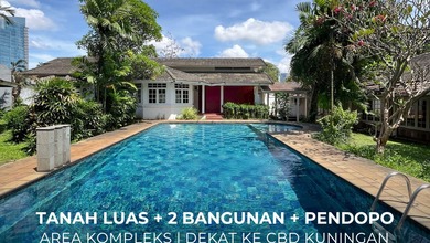 Kesempatan Eksklusif, rumah Prestisius di Kuningan, Jakarta Selatan, LB 1500m²