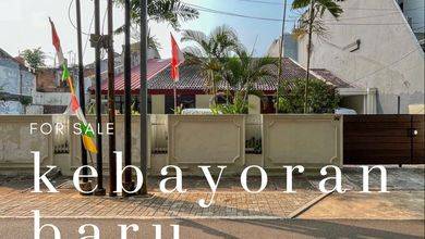 For Sale Rumah 2 Lantai Terawat Dalam Komplek Panglima Polim Kebayoran Baru Jakarta Selatan
