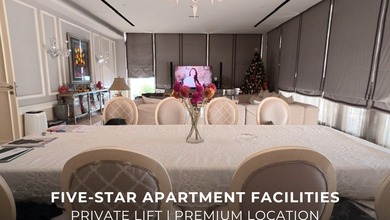 For Sale Apartemen Luxury di Kebayoran Baru, Jakarta Selatan, LB 453m²