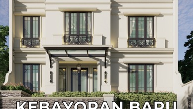 Rumah Elegan di Kebayoran Baru, Jakarta Selatan, 4 KT, LT 380m²