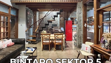 Rumah Sederhana di Sektor 5 - Bintaro, Tangerang Selatan, LT 180 m2