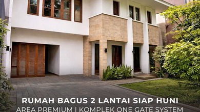 Rumah Area Premium Kebayoran Baru, Jakarta Selatan - Harga Terbaik 17,8 Miliar