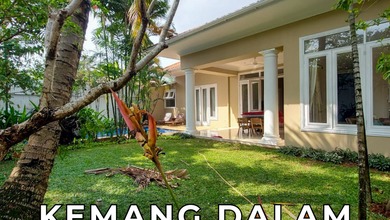 Rumah Elegan di Kemang, Jakarta Selatan, 4 Kamar Tidur, LT 700m²