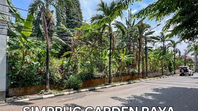 Tanah Bisnis Pinggir Jalan Raya Daerah Simprug Garden
