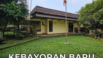 Jual Rumah Bagus LT 962 m2 di Kebayoran Baru, Jakarta Selatan