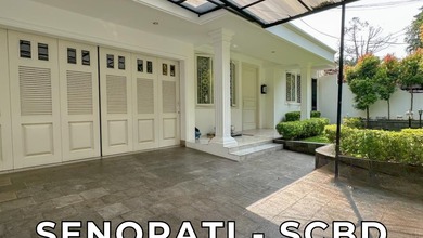 Dijual rumah Mewah di Senopati, Jakarta Selatan - LT 426m²
