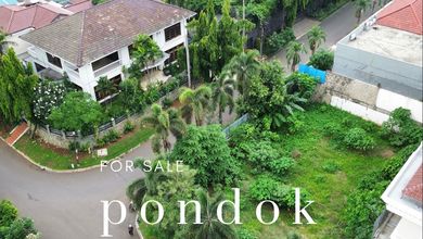 Kavling Posisi Hoek Area Exclusive Bukit Hijau Pondok Indah Jakarta Selatan