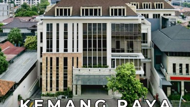 GEDUNG 5 LANTAI PLUS BASEMENT, TANAH LUAS, PARKIR BANYAK KEMANG JAKARTA SELATAN