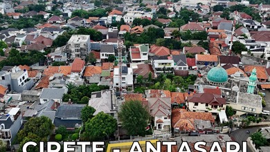 Dijual Tanah Eksklusif di Cipete, Jakarta Selatan, LT 671m²