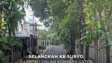 Kesempatan Eksklusif, rumah Prestisius di Senopati, Jakarta Selatan, LB 350m²