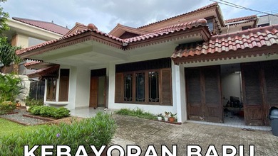 Rumah Elegan di Kebayoran Baru, Jakarta Selatan, 5 KT, LT 516m²