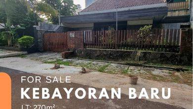 Tanah Komersial Pinggir Jalan Raya Kawasan Kebayoran Baru