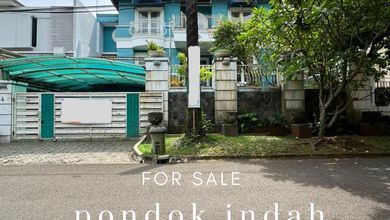 Hunian Mewah di Pondok Indah, Jakarta Selatan, 4 KT, LT 425m²