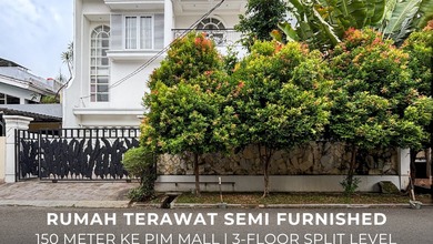 Penawaran Eksklusif, rumah Mewah di Pondok Indah, Jakarta Selatan, LB 500m²