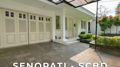Hunian Elegan di Senopati, Jakarta Selatan, 4 KT, LT 426m²