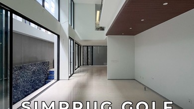 Penawaran Langka, rumah Mewah di Simprug, Jakarta Selatan, LB 422m²