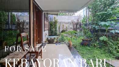 Rumah Eksklusif Luas 344 m2, area Kebayoran Baru, Jakarta Selatan