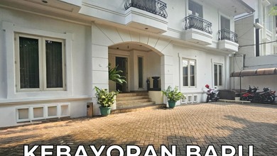 Kesempatan Eksklusif, rumah Mewah di Kebayoran Baru, Jakarta Selatan, LB 1200m²