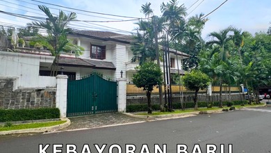 Kesempatan Langka, rumah Mewah di Kebayoran Baru, Jakarta Selatan, LB 600m²