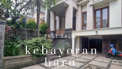 Rumah Premium area Kebayoran Baru, Jakarta Selatan, Luas 600 m2