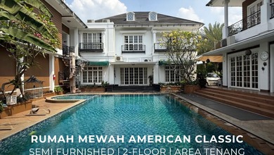 Dijual rumah Eksklusif di Cirendeu, Jakarta Selatan - LT 1394m²