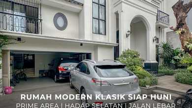 Penawaran Eksklusif, rumah Mewah di Kebayoran Baru, Jakarta Selatan, LB 400m²