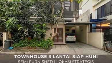 Rumah Mewah di Cipete, Jakarta Selatan, 4 KT, LT 195m²
