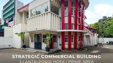 Tanah dan Bangunan Komersial Prime Area Blok M Kebayoran Baru
