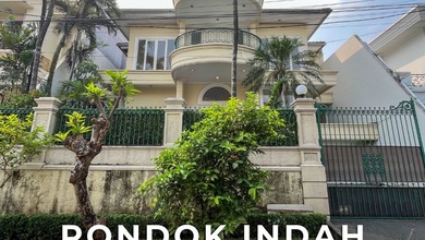 Kesempatan Langka, rumah Prestisius di Pondok Indah, Jakarta Selatan, LB 500m²
