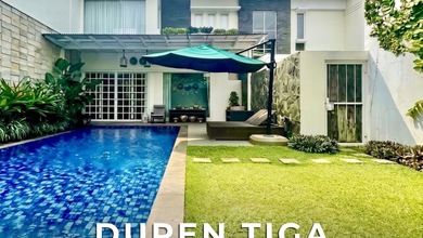 Hunian Elite di Kawasan Duren Tiga, Jakarta Selatan, LB 500m², Harga 16,9 Miliar
