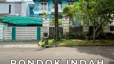 Dijual rumah Eksklusif di Pondok Indah, Jakarta Selatan - LT 425m²