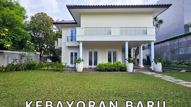 For Sale rumah Mewah di Kebayoran Baru, Jakarta Selatan - LT 984m²