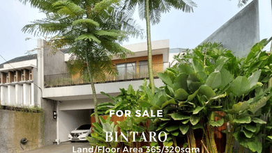 Di jual rumah modern minimalist di bintaro