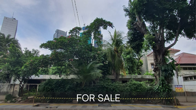 For Sale Tanah Eksklusif di Menteng, Jakarta Pusat, LT 922m²