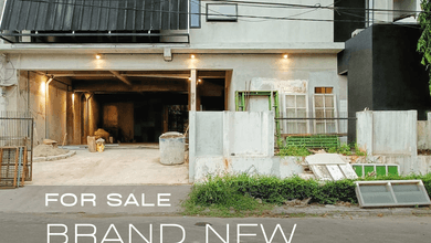Rumah baru 20% selesai lingkungan nyaman dan tenang di bintaro sektor 3 tangsel