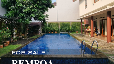 Dijual rumah Premium di Rempoa, Tangerang - LT 1000m²