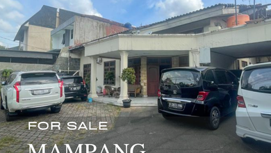 Kesempatan Langka, rumah Mewah di Mampang Prapatan, Jakarta Selatan, LB 315m²