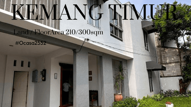 Rumah siap huni di kemang timur jaksel