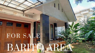 Rumah siap huni lingkungan asri dan tenang di barito area