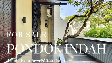 Rumah siap huni lokasi strategis di pondok indah