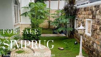 Hunian Elite di Kawasan Simprug, Jakarta Selatan, LB 250m², Harga 5,9 Miliar