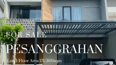 Rumah modern siap huni di pesanggrahan jaksel