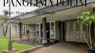 Rumah siap huni di panglima Polim jaksel